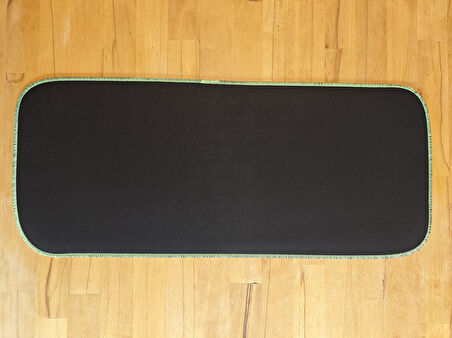 SGE TEKNOLOJİ 70X30 CM FOSFORLU DİKİŞLİ SİYAH KAYDIRMAZ TABAN SPEED YÜZEY OYUNCU MOUSE PAD GAMİNG PAD