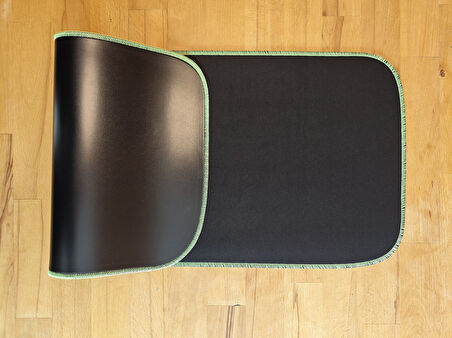 SGE TEKNOLOJİ 70X30 CM FOSFORLU DİKİŞLİ SİYAH KAYDIRMAZ TABAN SPEED YÜZEY OYUNCU MOUSE PAD GAMİNG PAD