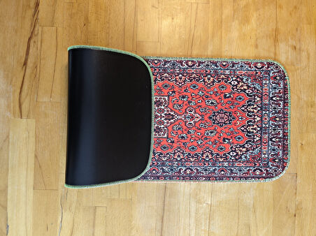 SGE TEKNOLOJİ 70X30 CM FOSFORLU DİKİŞLİ KIRMIZI HALI GÖRSELİ KAYDIRMAZ TABAN SPEED YÜZEY OYUNCU MOUSE PAD GAMİNG