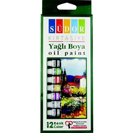 SÜDOR SD725 YAĞLI BOYA SET 12x8,5 ml