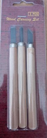 wood carving set 3lü Südor Oyma Seti 3'lü