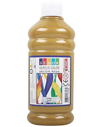 Südor Metalik Akrilik Boya 500Ml Altın - 2 adet