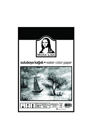 Monalisa Sulu Boya Kağıdı 250x350 160 Gr 10 Yaprak (mn09-1)