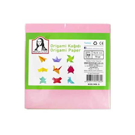 Südor Origami Kağıdı Kare 14,8 cm MN10-3