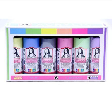 SÜDOR CHALKY AKRİLİK SET 6 RENK 70 ML