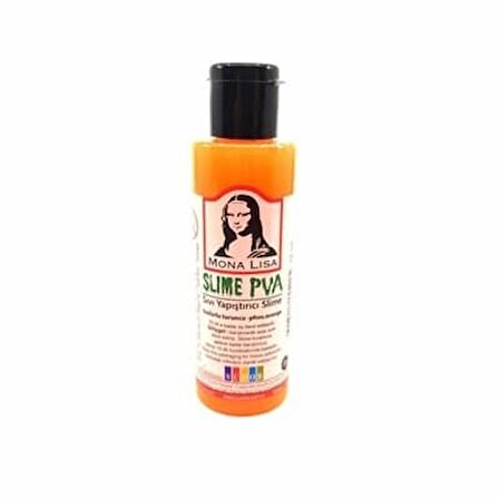 Monalisa Sıvı Yapıştırıcı Slime 70 Ml Fosforlu Turuncu Sl01-15