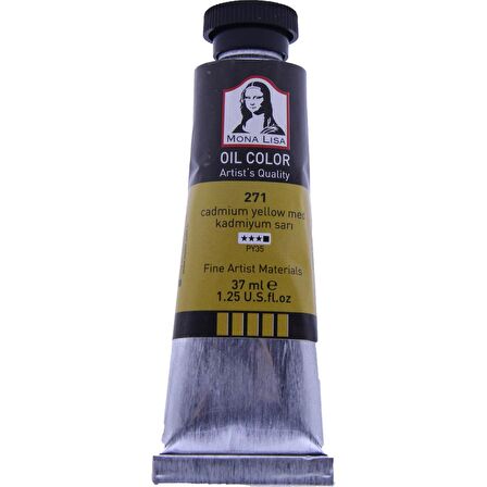 Mona Lisa 271 Yağlı Boya 37 ml Kadmiyum Sarı