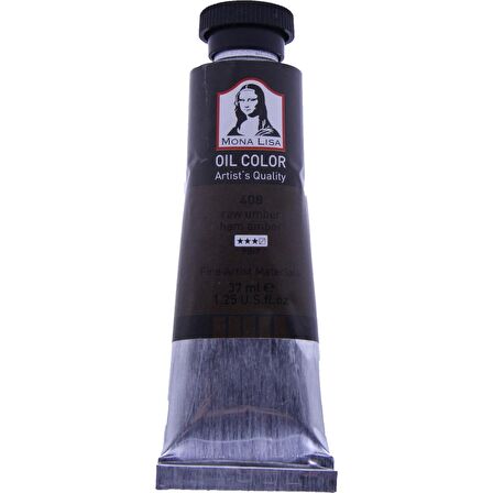 Mona Lisa 408 Yağlı Boya 37 ml Ham Amber