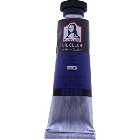 Mona Lisa 534 Yağlı Boya 37 ml Açık Mavi