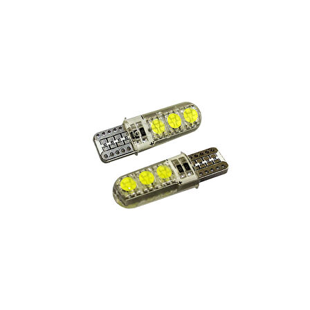 Space T10 Ampul HP Led Silikon Kaplı Beyaz 12V / LAAM536