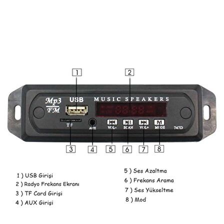 Space Aux USB Mp3 Dönüştürücü / ICCA99