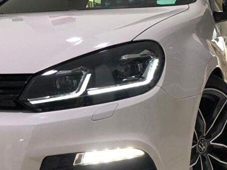 Vw golf 6 ön far lambası j led bi-xenon mercekli 2008 / 2013