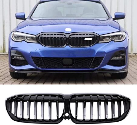 Bmw g20 ön panjur böbrek m-tech piano black tek tırnak