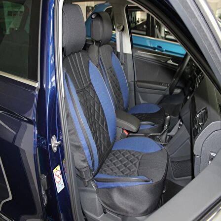 Space Elegance 5'li Set Minder Siyah-Mavi / KLMNY544