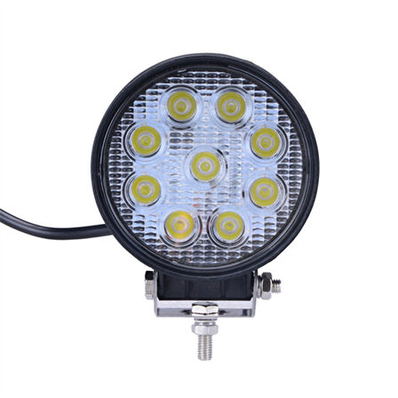 Yuvarlak Çalışma Ve Sis Lambası 9 Led / LASS310