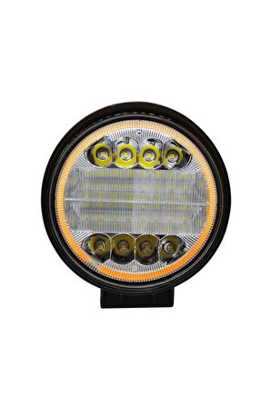 Yuvarlak Kırmızı Angelli Sis Lambası 12-24v / Lass311