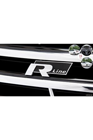 R-line Yapıştırmalı Logo-siyah / Yacı147