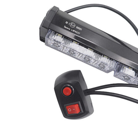 Çakar lamba 24 led animasyonlu sarı-beyaz 12-24v/ LAPA537