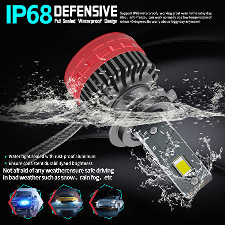 Led far ampulü canbus 110W 22000LM H7 12-30V / LAAM921