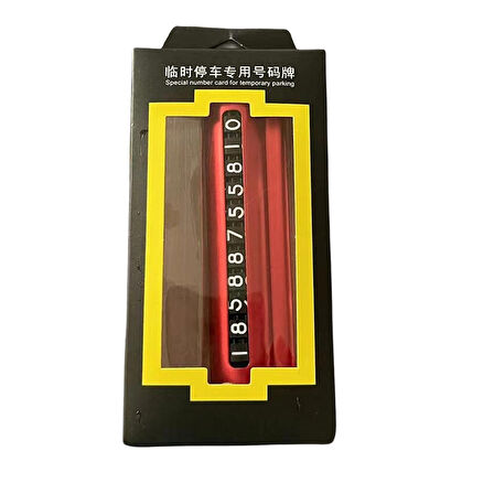 Numaratör kırmızı / ICCA105-2