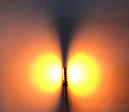 T10 Led Ampul 24SMD Canbuslu mavi 2'li Set turuncu 24v / LAAM627-5