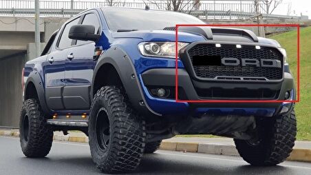 Ford Ranger raptor t7 ön panjur komple ızgara 2016+ ledli