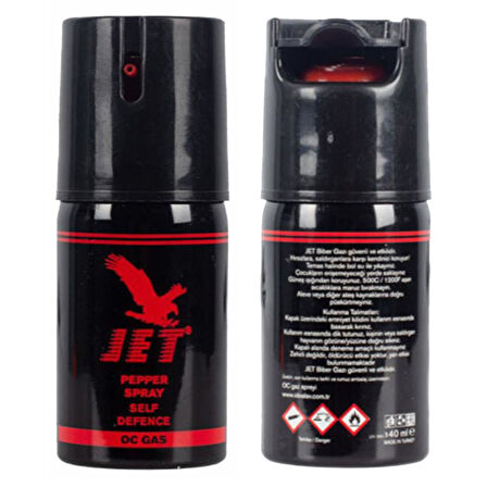 Özel Güvenlik Self Defence Pepper Spray OC Gas Kişisel Koruma Hayvan Kovucu Jet 40 ml sprey