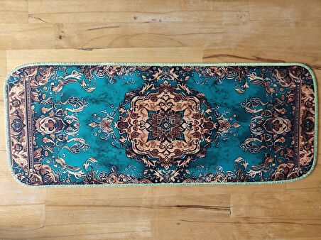 SGE TEKNOLOJİ 70X30 CM  FOSFORLU DİKİŞLİPERSİAN HALI TEMALI KAYDIRMAZ TABAN SPEED YÜZEY OYUNCU MOUSE PAD GAMİNG