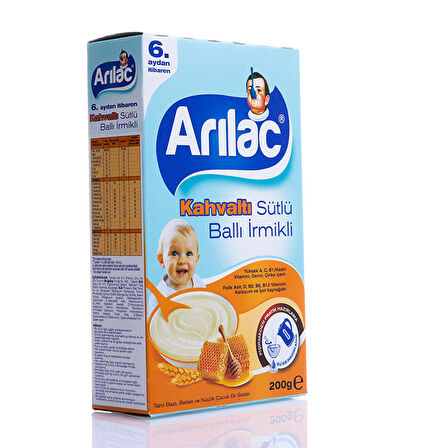 Arılac Ballı İrmikli Kaşık Maması 200 G