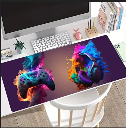70X30 CM 3D GAMEPAD KULAKLIK TASARIMI KAYDIRMAZ TABAN SPEED YÜZEY OYUNCU MOUSE PAD GAMİNG