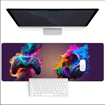 70X30 CM 3D GAMEPAD KULAKLIK TASARIMI KAYDIRMAZ TABAN SPEED YÜZEY OYUNCU MOUSE PAD GAMİNG