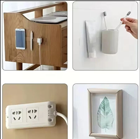 6 CM - 6 CM KALİTELİ ÇİFT TARAFLI BANT HALI TABLO RESİM YAPIŞTIRMA BANDI