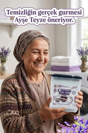 Lavanta Kokulu Çamaşır Sodası 1KG (Özel Kutusunda)