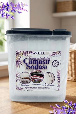 Lavanta Kokulu Çamaşır Sodası 750Gx2 İKİLİ KUTU (Özel Kutusunda)