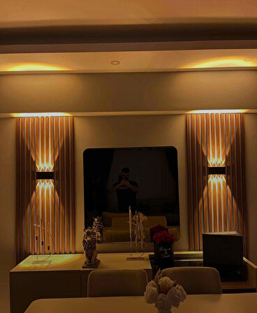 240 CM 12 ADET KENDİNDEN YAPIŞKANLI 8 MM AHŞAP ÇITA - TEAK