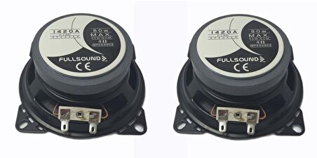 FullSound 10cm 80Watt Hoparlör - 2Adet