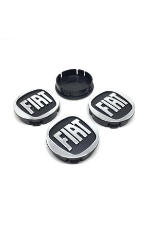 Fiat Kabartma Geçme Jant Göbeği 4 Lü 60mm-55mm