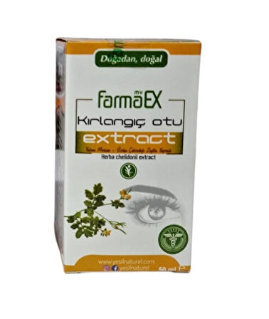 Kırlangıç Otu Sıvı Ekstraktı – 50 Ml – My Farmaex Kırlangıç Otu Ekstresi Extract