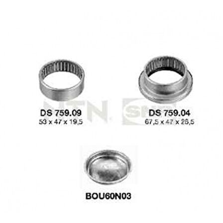 Psa Torsıyon Tamır Takımı (kecesiz+porya Kapaklı) P206 1,4hdi 1,4 I 1,6 I 98 09 / 2,0hdi 90 (tek Teker I - Snr Ks55902