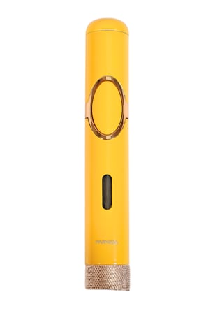 Parmida Tek Torch Pürmüz Delicili Sarı Metal Puro Çakmağı - TR9520