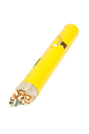 Parmida Tek Torch Pürmüz Delicili Sarı Metal Puro Çakmağı - TR9520