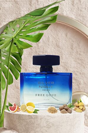 Free Love Silver Night EDP Meyvemsi Erkek Parfüm 100 ml  