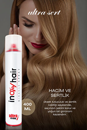 Inoxy Hair Saç Spreyi 400 ml