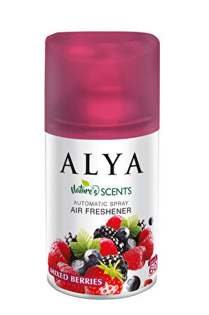 Nature's Scents Mixed Berries - Karışık Kırmızı Meyveler Oda Kokusu Yedek Makine Spreyi 250 ml