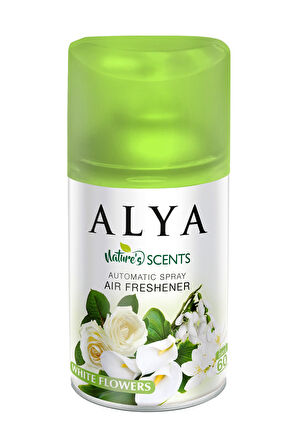 Nature's Scents White Flowers - Beyaz Çiçekler Oda Kokusu Yedek Makine Spreyi 250 ml