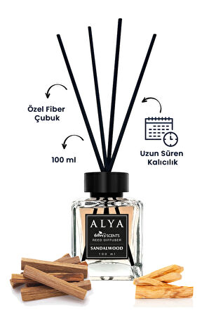 Nature's Scents Sandalwood Bambu Çubuklu Oda Kokusu - Sandal Ağacı Kokusu