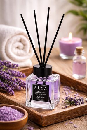 Nature's Scents Lavender Bambu Çubuklu Oda Kokusu - Lavanta Kokusu