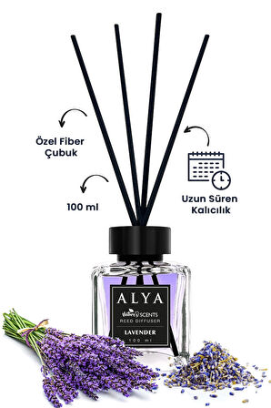 Nature's Scents Lavender Bambu Çubuklu Oda Kokusu - Lavanta Kokusu