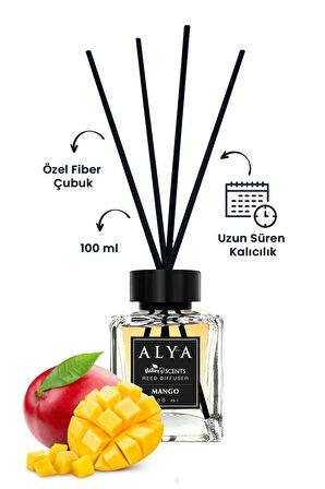 Nature's Scents Mango Bambu Çubuklu Oda Kokusu- Mango Kokusu