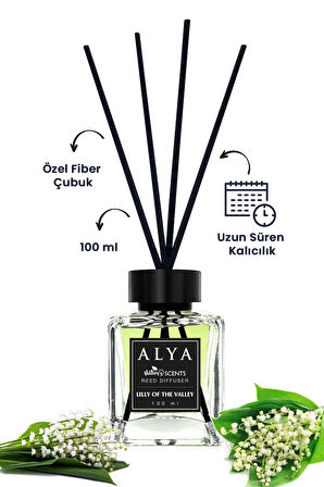 Nature's Scents Lilly Of The Valley Bambu Çubuklu Oda Kokusu - Müge Çiçeği Kokusu